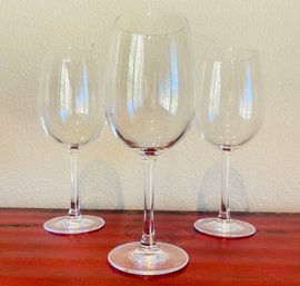 3 Pieces Of Design By Nude Glass Stemware