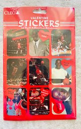Vintage Michael Jordan Valentine Stickers