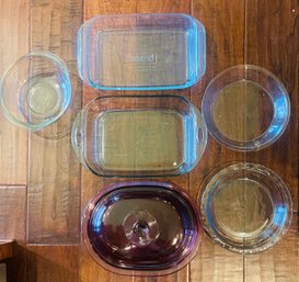 Assorted Lot Of Cooking Dishes Incl. Pyrex