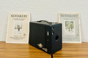 Vintage Kodak Eastman No. 116 Camera With Kodakery Booklets