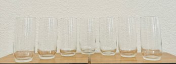 Set Of 7 Anchor Drinking Glass Tumblers