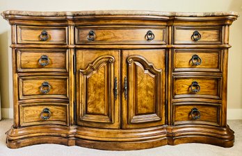 Pulaski Granite Top 9 Drawer Dresser