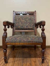 Victorian Styled Wooden Arm Chair