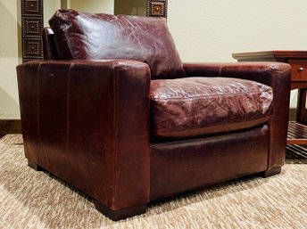 Restoration Hardware Leather Chair