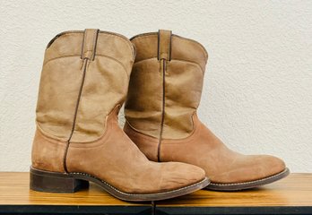 Men's Laredo Leather Short Cowboy Boots