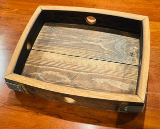 Rustic Wood Tray