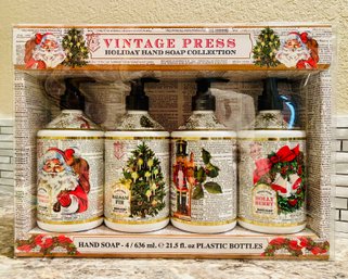 Vintage Press Holiday Hand Soap Collection