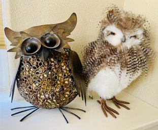 Duo Of Owl Dolls