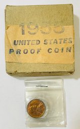 1955 Government Issued Proof  Coin Set In Original Box