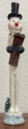Tall Snowman Figurine 1 Of 2