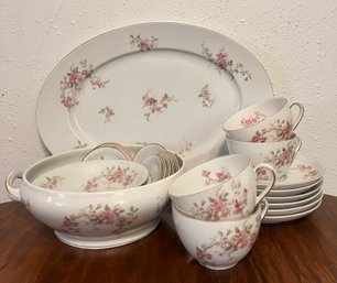 Rose Victoria - Austrian Dish Set - Plates, Cups & Saucers, Side Plates And Serving Ware