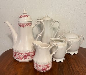 J&G Meakin And Haviland Limoges Teapots And Serving Ware