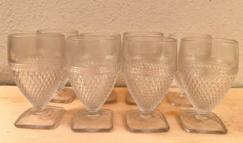 Cambridge Glass Set Of 8 Small Parfait Cups