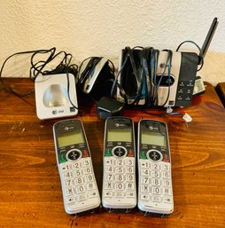 Three AT&T Landline Phones
