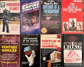 Assorted Small Paperbacks - Science Fiction, Games, Spirituality
