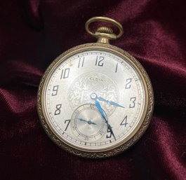 Elgin Model 7/387 Pocket Watch With Philadelphia Watch Case 'Victory'