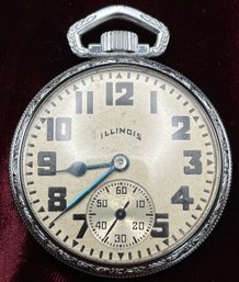 Illinois Watch Co. Model 7/305 Pocket Watch