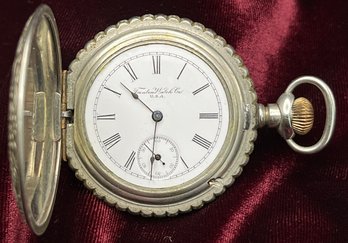 Trenton Watch Co. Pocket Watch With Bird Detail