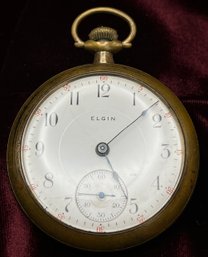 Elgin Model 5/336 Pocket Watch With Monitor Case