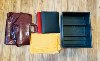 Office Lot With Messenger Bag, Organizer, And Envelope Bags