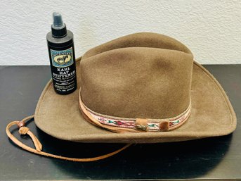 Bailey Lite Felt Brown Cowboy Hat With Kahl Hat Stiffener