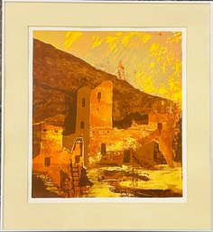 J Aguayo 1978 Pueblo 2 Limited Edition Print 9/38