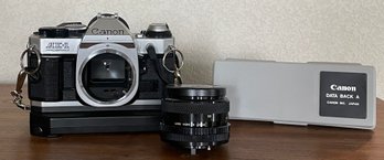 Canon AE-1 Program Camera W/ Solingor Lens