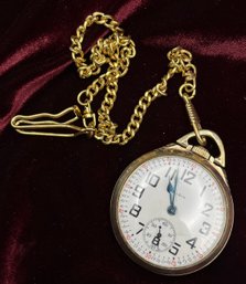 Elgin Model 15/478 B.W. Raymond Pocket Watch With Keystone 10K Gold Filled Case And Fob