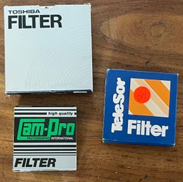 Small Assortment Of Camera Filters
