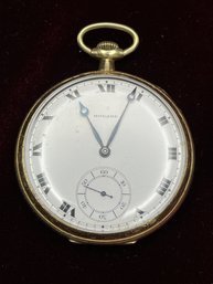 Howard Pocket Watch Model 1912/series 7 With Keystone Extra 14K Gold Fill Case - INSCRIPTION