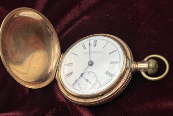 Waltham Watch Co. Model 1883/no. 1 Pocket Watch With Essex Columbia Case