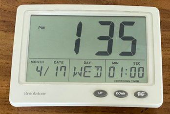 Brookstone Digital Alarm Clock