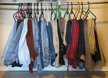 Assortment Of Men's Jeans, Shorts, And Slacks Size: W34