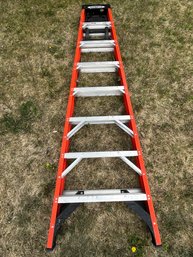 Werner 8-foot Ladder Red