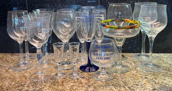 Variety Of Wine Glasses