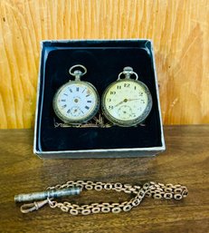 Antique Pocket Watches With Chains