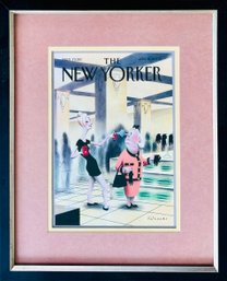 Framed Poster Print 'The New Yorker's A Whiff Of Sin' By Ian