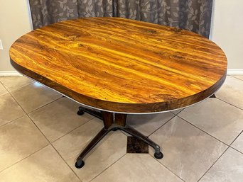 Retro Melamine-Top Dining Table