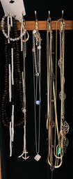 Variety Of Necklaces  - Anchor, Rhinestone Cube, Arrowhead