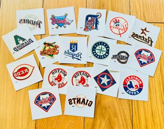 Assorted MLB Baseball Team Temporary Tattoos