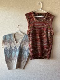Vintage 80s Styled Sweater And MacFane Knitted Sweater