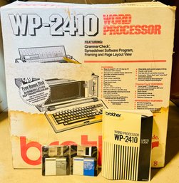 Vintage Brother Word Wp-2410 Word Processor