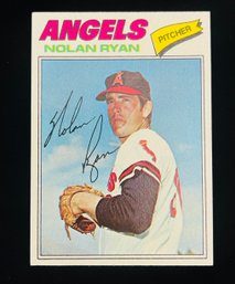 1977 Nolan Ryan Topps Baseball Card #650 2 Of 2