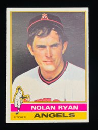 1976 Topps # 330 Nolan Ryan Los Angeles Angels 2 Of 4