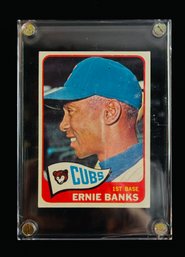 VINTAGE 1965 Topps ERNIE BANKS# 510 2 Of 2