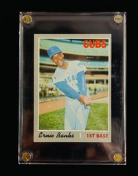 1970 Topps #630 Ernie Banks Chicago Cubs