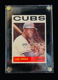 1964 Topps #29 Lou Brock Chicago Cubs Baseball