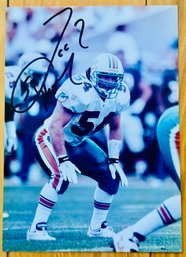 Zach Thomas Autographed Photo