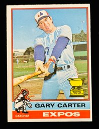 1976 Topps Baseball Card #441 Gary Carter All Star Rookie Montreal Expos