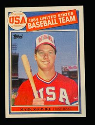 1985 Topps - Mark McGwire (#401) Oakland Athletics